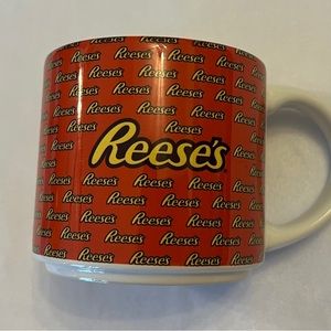 Reese's Pieces Mug Cup RARE Collectable chocolate kitchen coffee tea ceramic whi